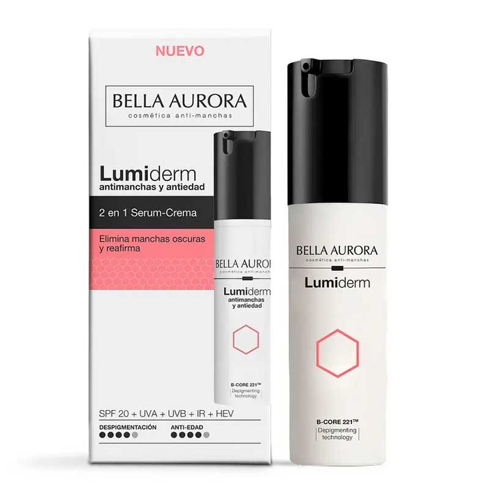 BELLA AURORA - Lumiderm Anti-Blemishes & Anti-Age SPF20 - 30ml - 8413400020561