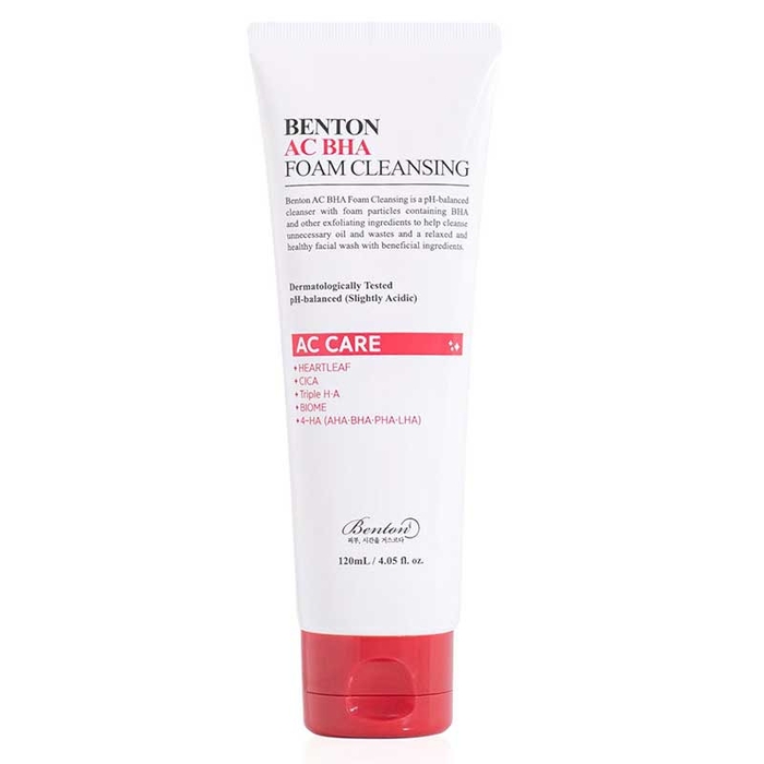 BENTON - AC BHA Foam Cleansing - 120ml - 8809566991874