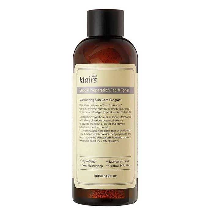 KLAIRS - Supple Preparation Facial Toner - 180ml - 8809115025012