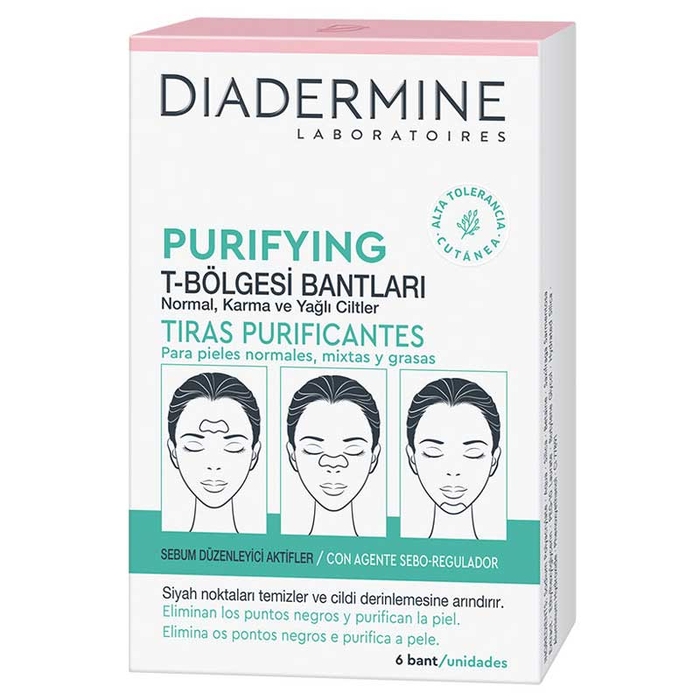 DIADERMINE - Strips Purifying - 6un - 8690572804667