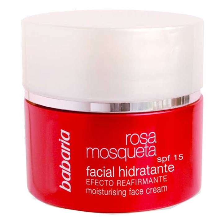 BABARIA - Rosa Mosqueta Face Cream SPF15 - 50ml - 8410412056243