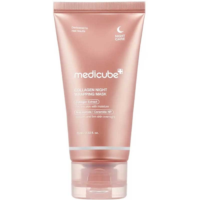 MEDICUBE - Collagen Night Wrapping Mask - 75ml - 8800256118984