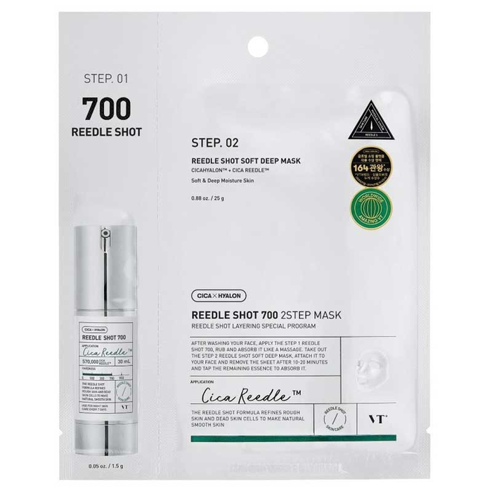 VT COSMETICS - Reedle Shot 700 2Step Mask - 1un - 8803463006051