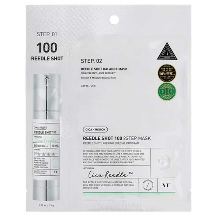 VT COSMETICS - Reedle Shot 100 2Step Mask - 1un - 8803463006037
