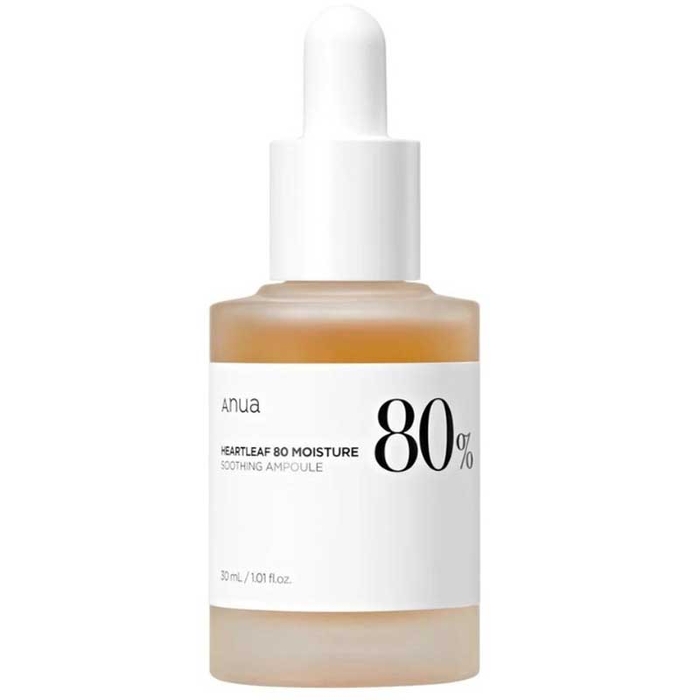 ANUA - Heartleaf 80% Moisture Soothing Ampoule - 30ml - 8809640734717
