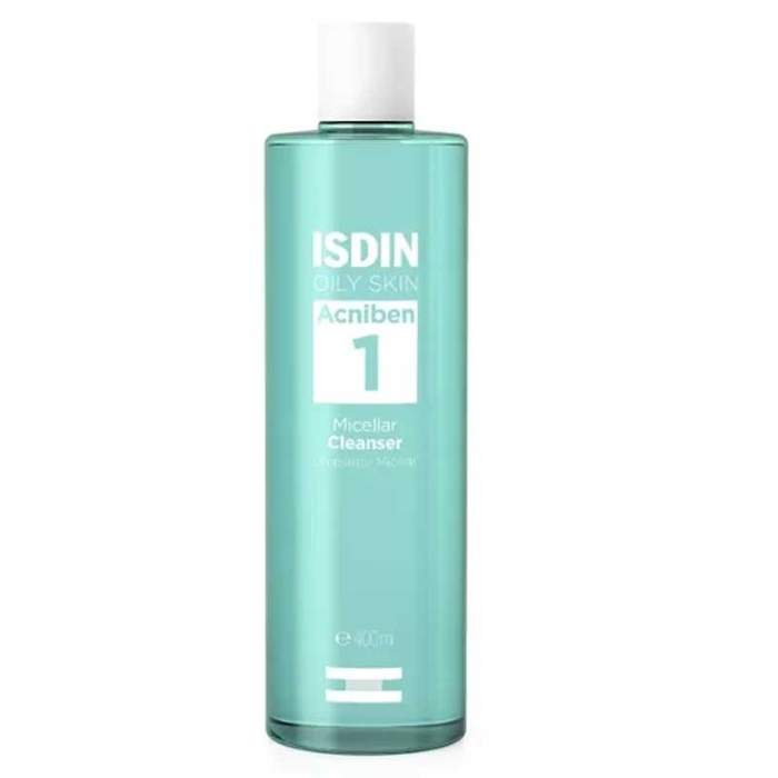 ISDIN - Oily Skin Acniben 1 Micellar Cleanser - 400ml - RT-05904-01