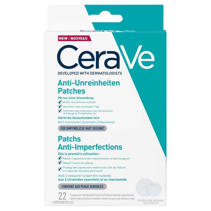 CERAVE - Blemish Barrier Patches - 22un - 3337875927871