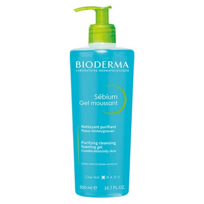 BIODERMA - Sébium Purifying Cleansing Foaming Gel - 500ml - 783495592105