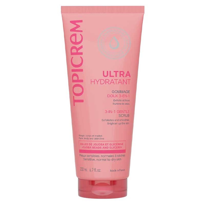 TOPICREM - Ultra Hydratant 3in1 Gentle Scrub - 200ml - 3700281705782