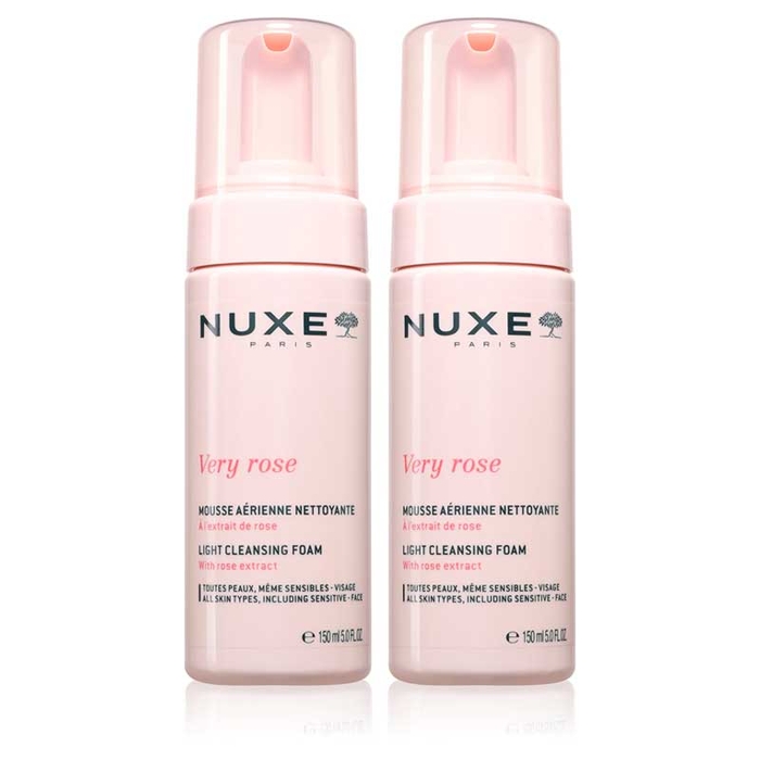 NUXE - Very Rose Light Cleansing Foam - 2x150ml - 3264680046827