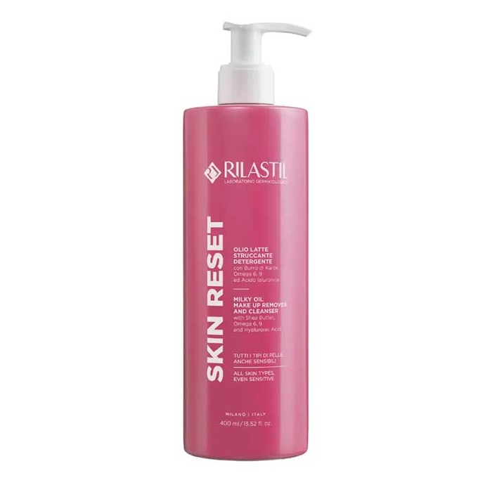 RILASTIL - Skin Reset Milky Oil Make Up Remover - 400ml - 8058031943171