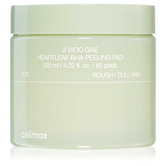 CELIMAX - Ji Woo Gae Heartleaf BHA Peeling Pad  - 125ml - 8809591350349