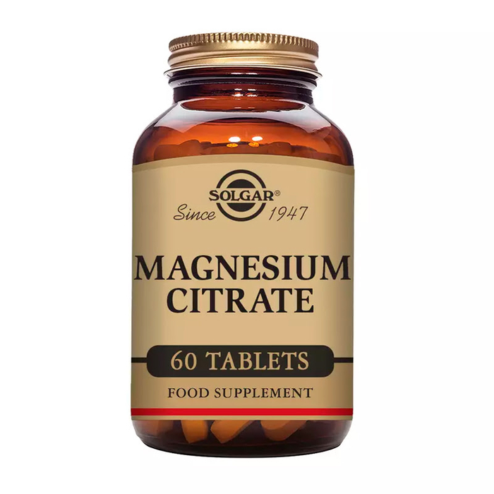 SOLGAR - Magnesium Citrate - 60un - 033984017108