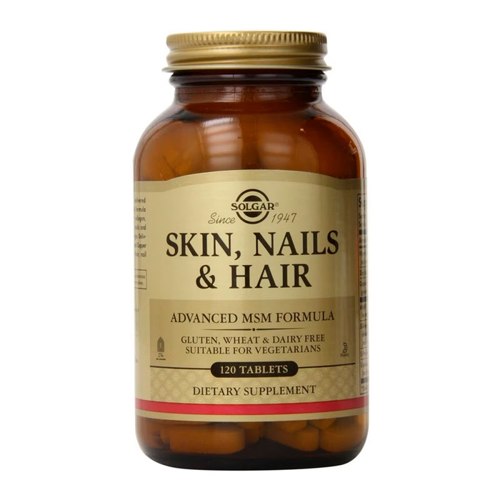 SOLGAR - Skin Nails And Hair Formula - 120un - 33984017368