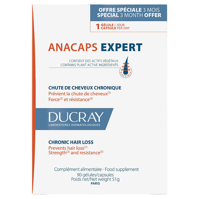 DUCRAY - Anacaps Expert - 3x30cap - 3282770389036