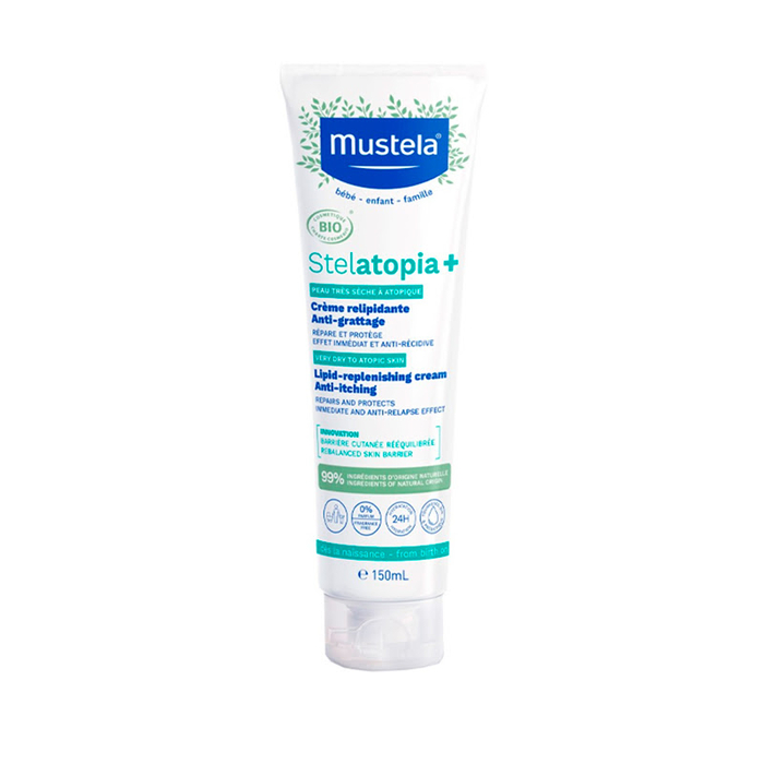 MUSTELA - Stelatopia+ Lipid-Replenish Cr A-Itching-300ml - 3504105039875
