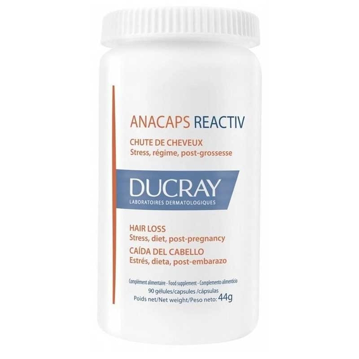 DUCRAY - Anacaps Reactiv Hair Loss Capsules - 90un - 3282779369886