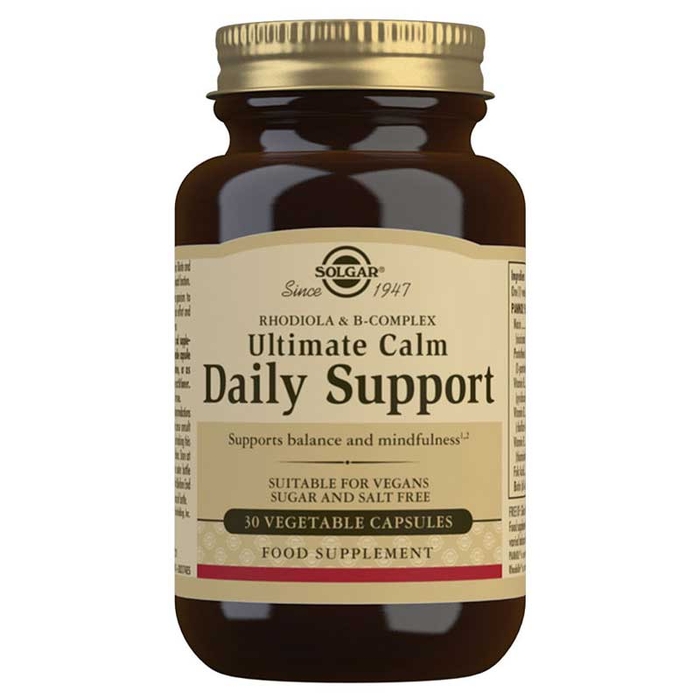 SOLGAR - Ultimate Calm Daily Support - 30un - 33984009172