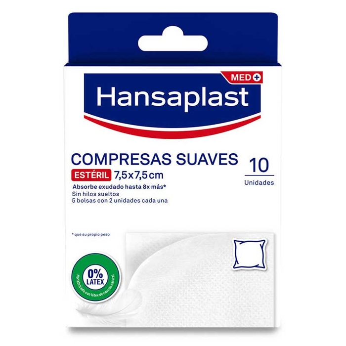 HANSAPLAST - Soft Compress Sterile - 10un - 4005800299544