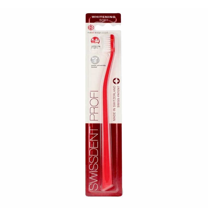 SWISSDENT - Extreme Whitening Profi Toothbrush - Red - 1un - 7640126195155