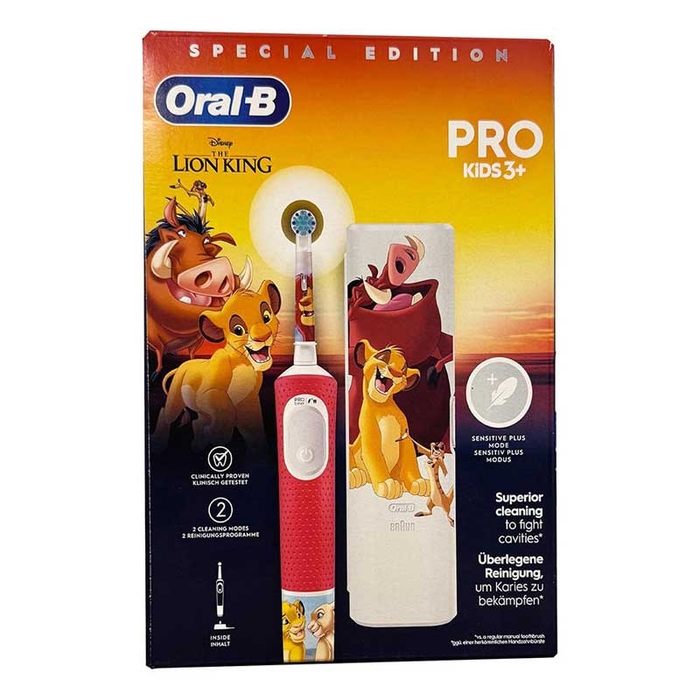 ORAL-B - Vitality Lion King Electric Toothbrush - 1un - 8700216297257