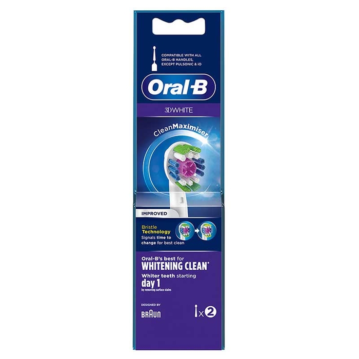 ORAL-B - 3D White Clean Maximizer Heads - 2un - 4210201317159