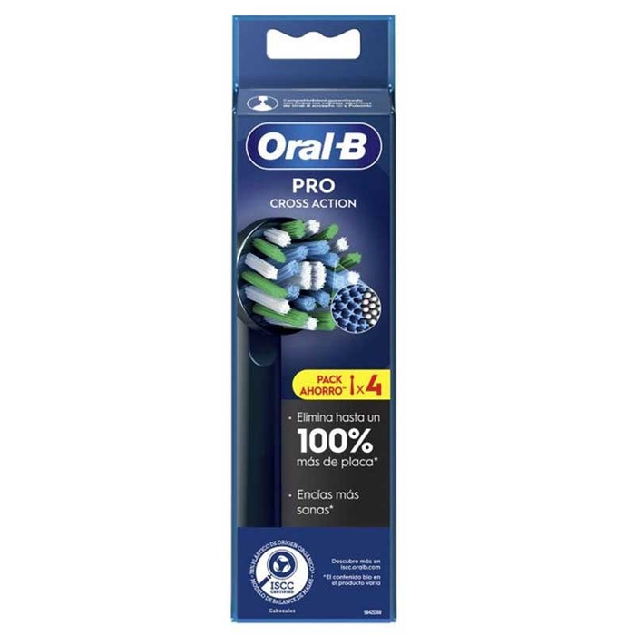 ORAL-B - Pro Cross Action Heads - 4un - 8006540886717