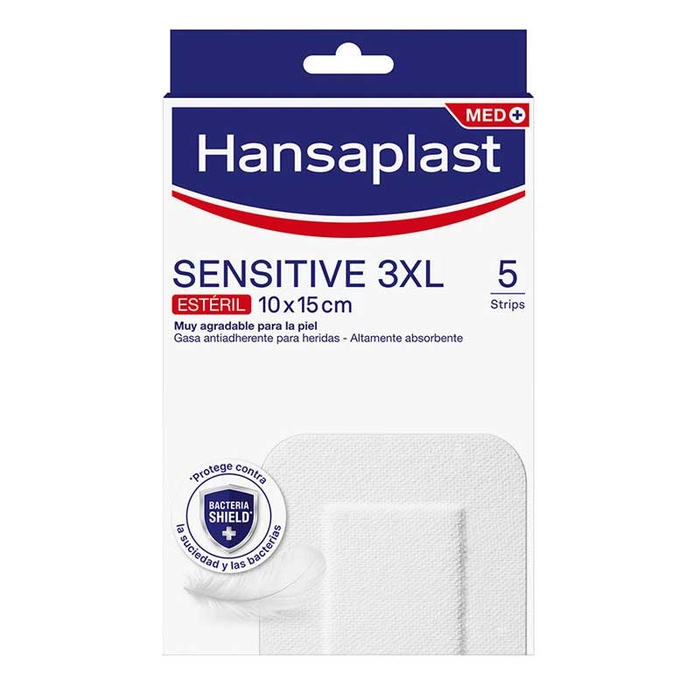 HANSAPLAST - HP Sensitive Plasters 3XL - 5un - 4005800304040