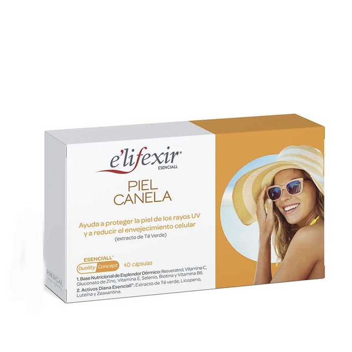 E'LIFEXIR - Tanned Cinnamon Skin Capsules - 80un - 8429449081920