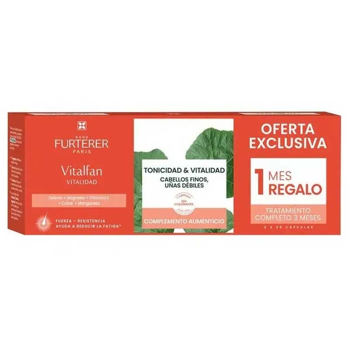 RENÉ FURTERER - Vitalfan Vitality Capsules - 3x30un - 3282779306126