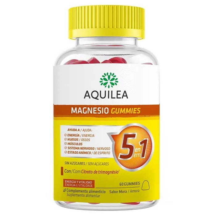 AQUILEA - Magnesium Gummies - 60un - 8429603002020