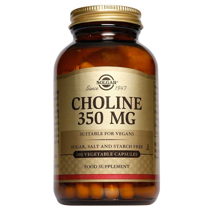 SOLGAR - Choline 350mg - 100un - 33984008304