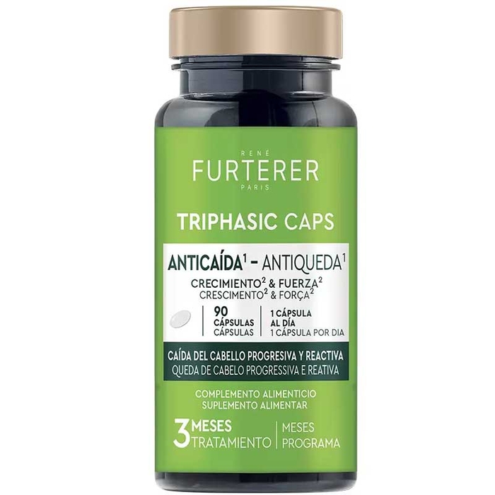 RENÉ FURTERER - Triphasic Caps Anti-Hair Loss - 90un - 3282770398670