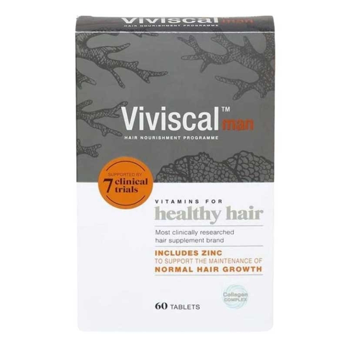 VIVISCAL - Vitamins For Healthy Hair Man - 60un - 5010724532522