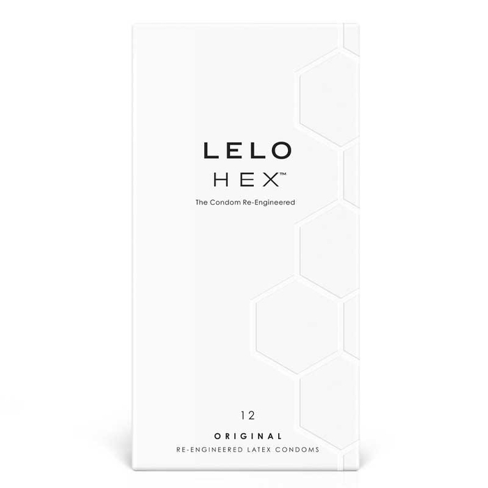LELO - HEX Original Latex Condoms - 12un - 7350075022494
