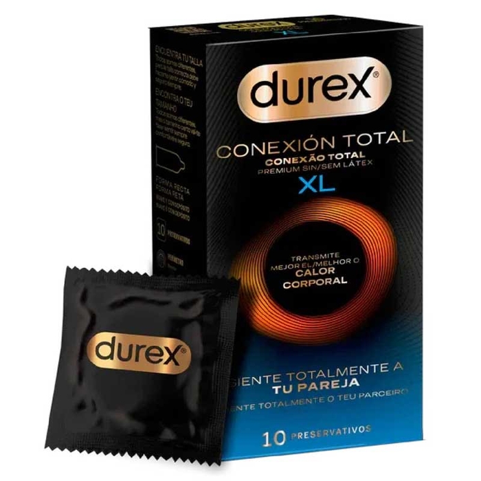 DUREX - Total Connection XL Condoms - 10un - 8428076010426