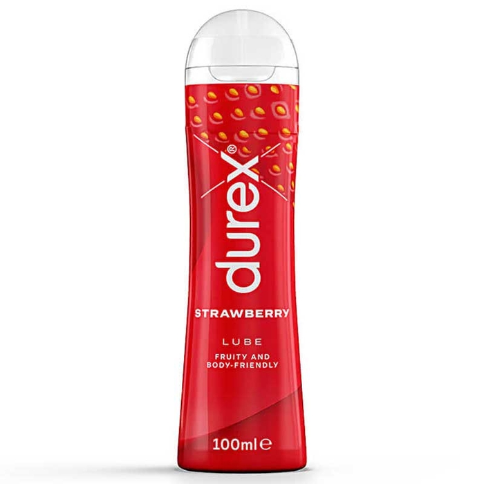 DUREX - Strawberry Lubricating Gel - 100ml - 8428076001141