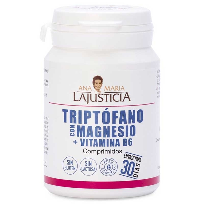 ANA MARIA LAJUSTICIA - Tryptophan Magnesium & Vitamin B6 - 60un - 8436000680669