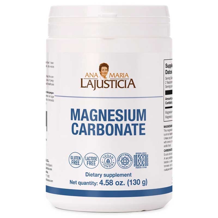 ANA MARIA LAJUSTICIA - Magnesium Carbonate Powder - 130gr - 8436000683004