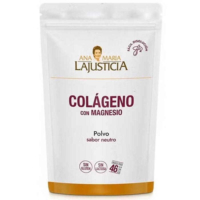 ANA MARIA LAJUSTICIA - Collagen Magnesium Neutral Flavor Powder - 350g - 8436000686739
