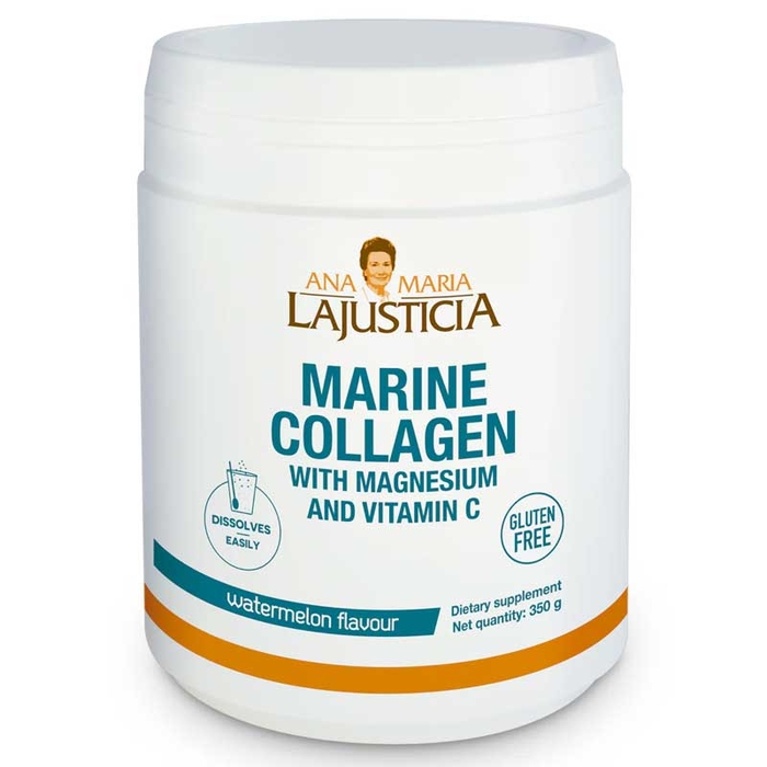 ANA MARIA LAJUSTICIA - Marine Collagen Magnesium + Vit C Powder - 135g - 8436000680874