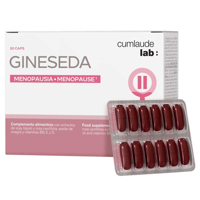 CUMLAUDE LAB - Gineseda Menopause Food Supplement - 30un - 8428749011330
