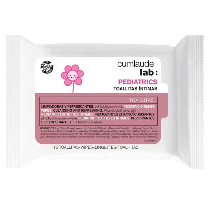 CUMLAUDE LAB - Pediatric Intimate Wipes - 15un - 8428749005773