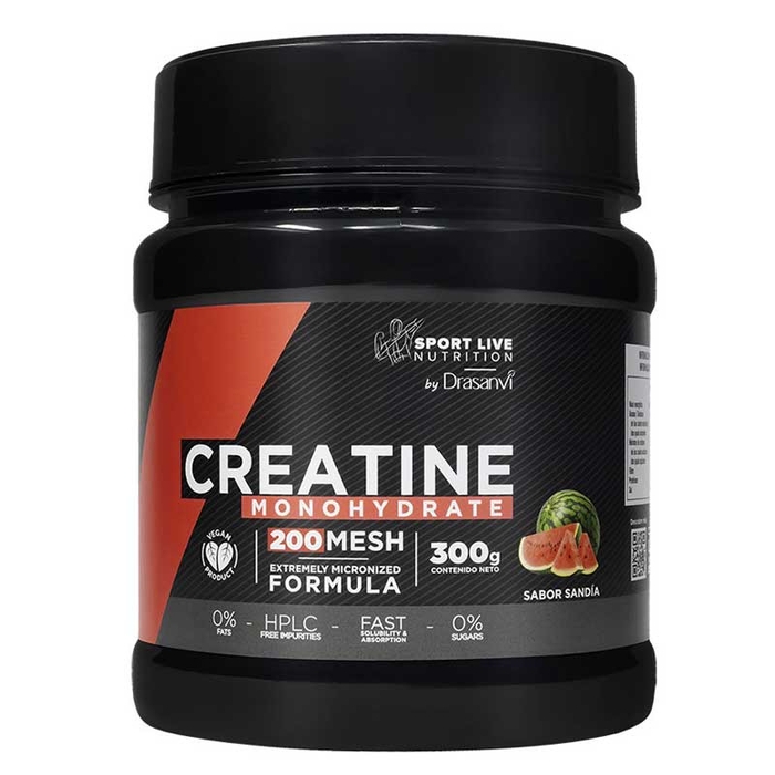 DRASANVI - Sport Live Creatine Monohydra Watermelon - 300g - 8436601108951