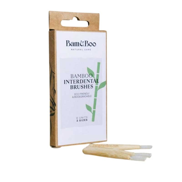 BAM&BOO - Bamboo Interdental Brushes - 6un - 5600793992428