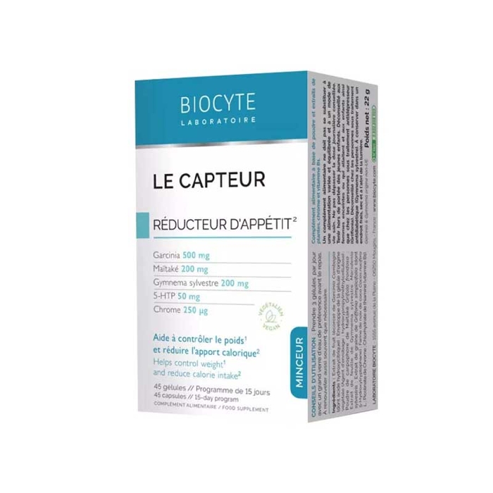 BIOCYTE - Le Capteur Appetite Reducer - 45un - 3760289222339