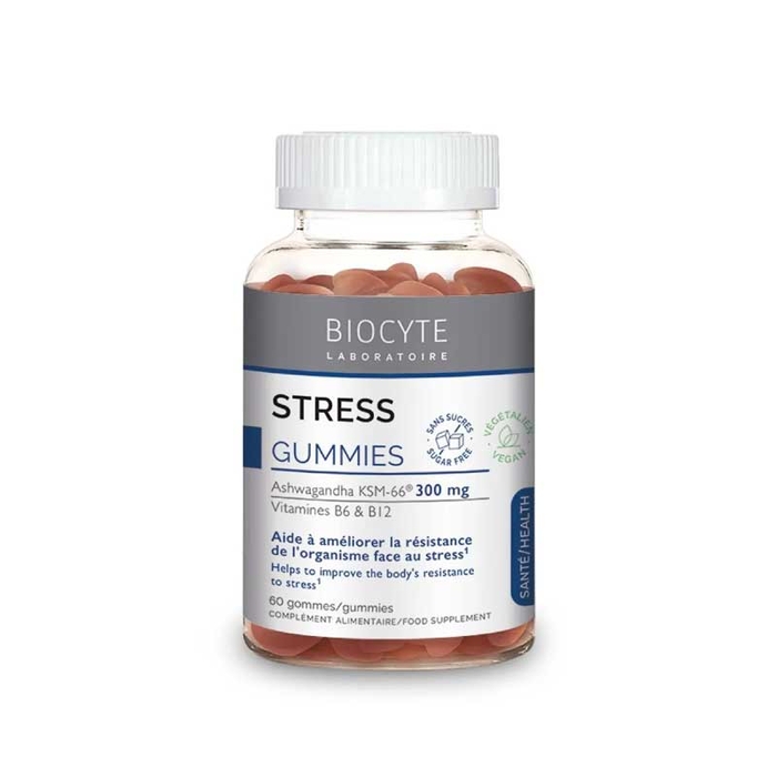 BIOCYTE - Stress Gummies - 60un - 3760289222148