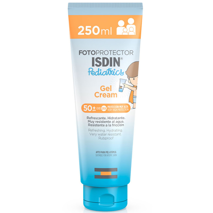 ISDIN - Fotoprotector Gel Cream Pediatric SPF50+ 250ml - 8470001527332