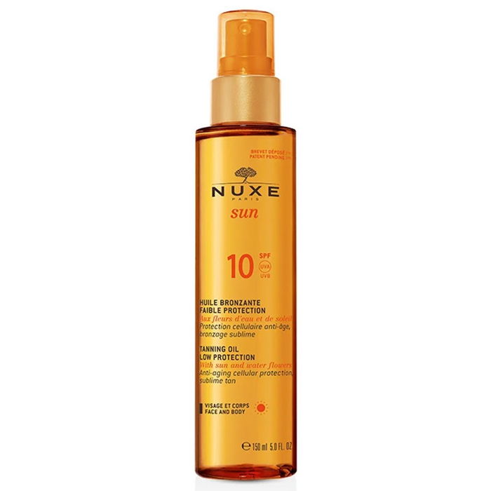 NUXE - Sun Tanning Oil SPF10 - 150ml - 3264680005862