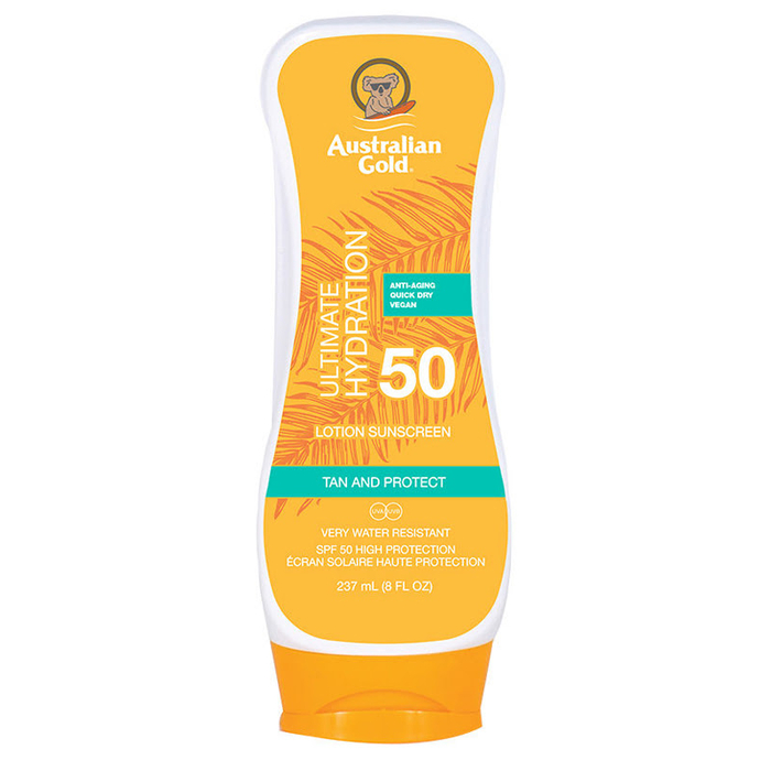 AUSTRALIAN GOLD - Ultimate Hydra Lotion Sunscreen SPF50 - 237ml - 0054402730553